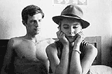 Jean-Paul Belmondo und Jean Seberg in »Ausser Atem« (F 1959)