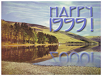  Gl&uuml;ckwunsch 1999 &mdash; St.Mary's Loch / Scotland 