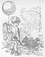  Zeichnung von J. H. Dowd (1925) 