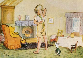  Christopher Robin und seine Hosentr&auml;ger. 